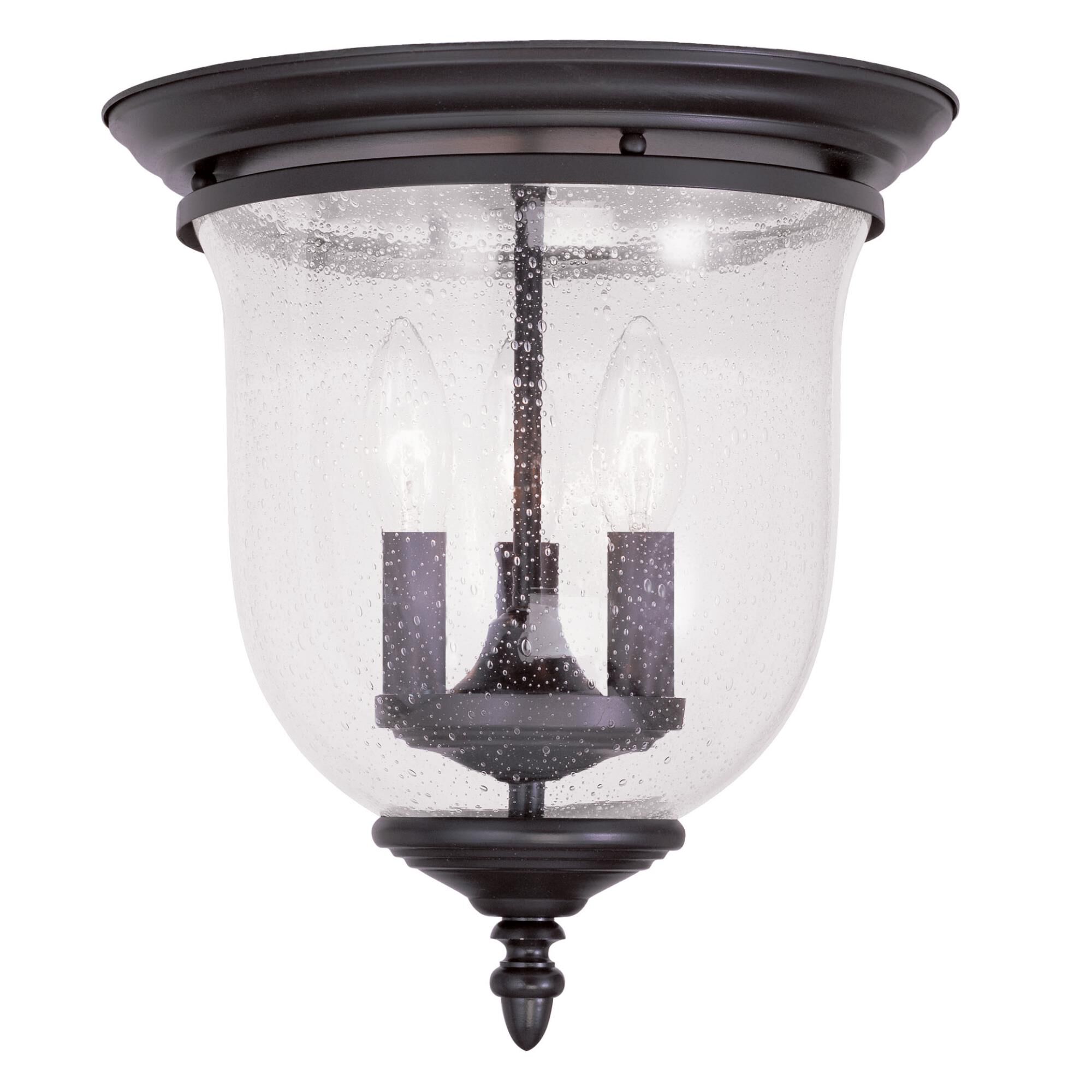 Legacy 11 Inch 3 Light Flush Mount by Livex Lighting